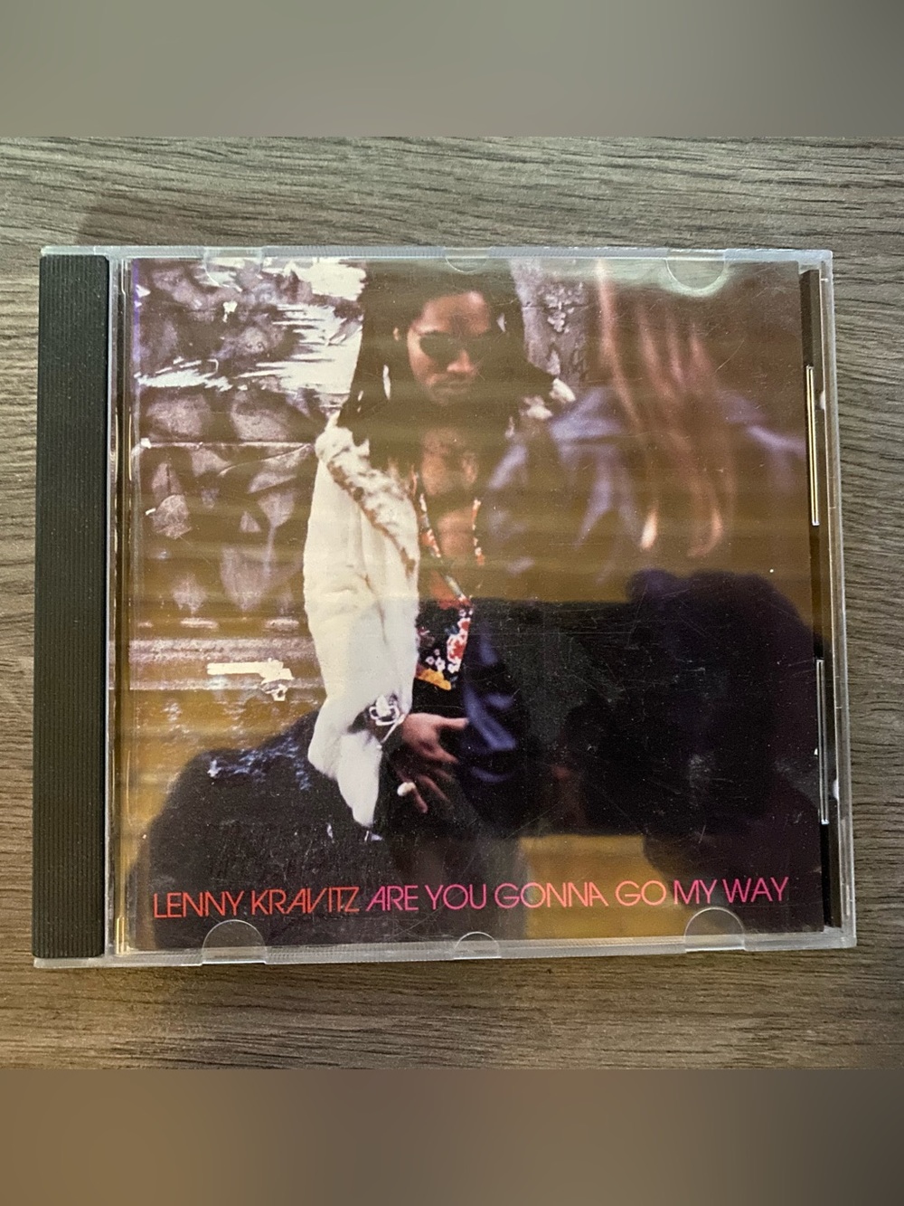 Lenny Kravitz "Are You Gonna Go My Way" CD - Black & Brown Artwork